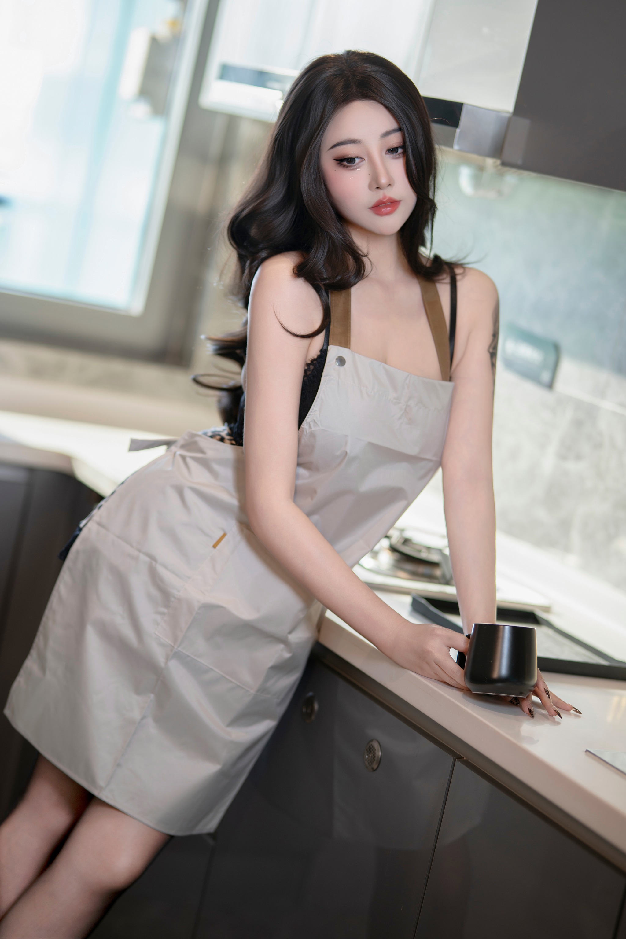 图片[1]-奈汐酱nice – NO.113 豹纹主妇[80P]-XikXak